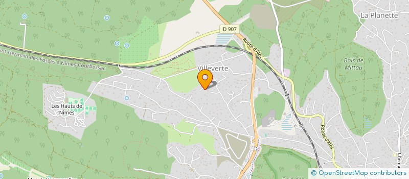 localisation de l'entreprise MADAME LAURE NICOLAS  NIMES