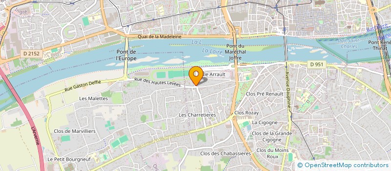 localisation de l'entreprise MADAME LAURE NICOLAS  ORLEANS
