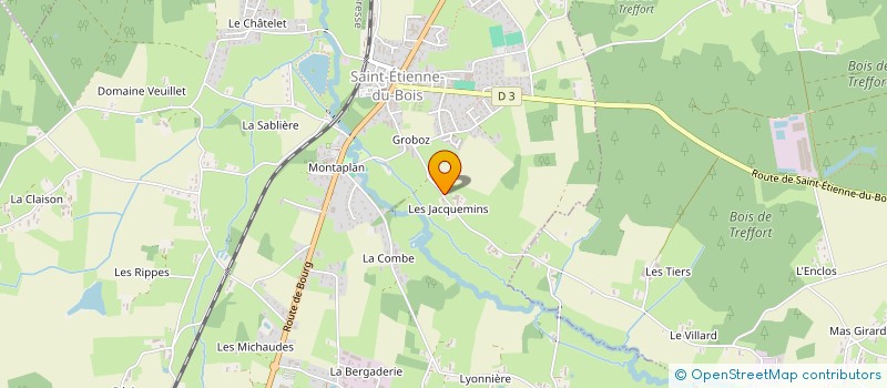 localisation de l'entreprise MADAME LAURE NICOLI  SAINT-ETIENNE-DU-BOIS