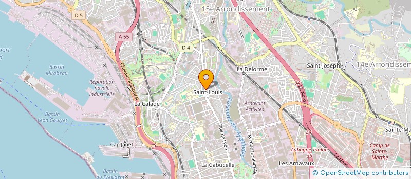 localisation de l'entreprise MADAME LAURE NUSBAUM à MARSEILLE