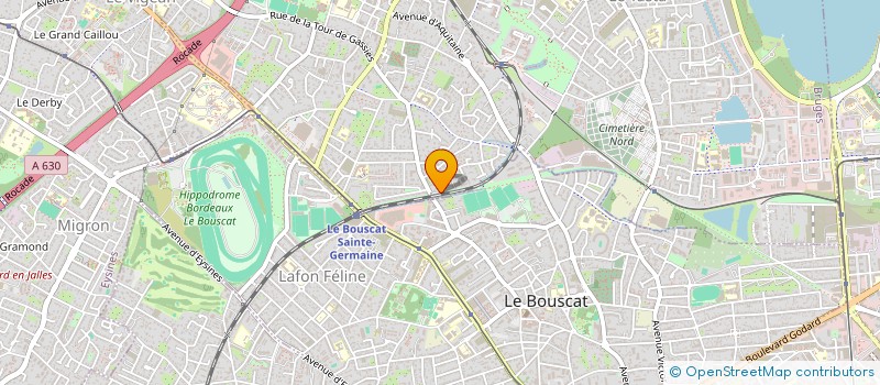 localisation de l'entreprise MADAME LAURE OLLIVIER  BRUGES