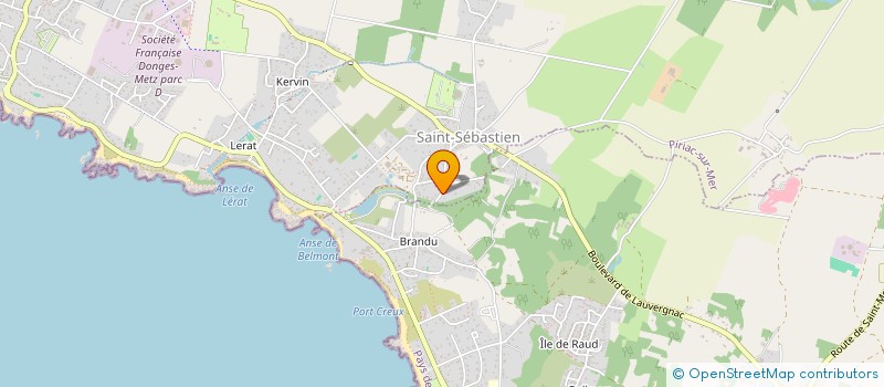 localisation de l'entreprise MADAME LAURE OLLIVIER à PIRIAC-SUR-MER