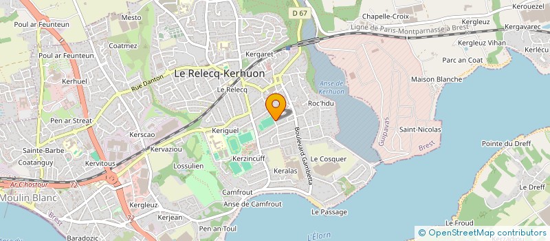 localisation de l'entreprise MADAME LAURE ORGEOLET  LOPERHET