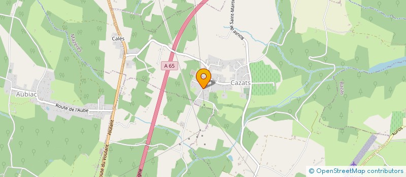 localisation de l'entreprise MADAME LAURE PARLARIEU  CUDOS