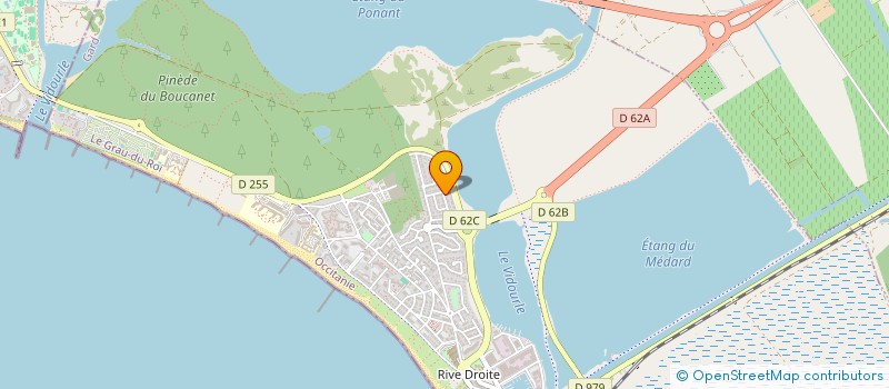 localisation de l'entreprise MADAME LAURE PASQUET  LE GRAU-DU-ROI