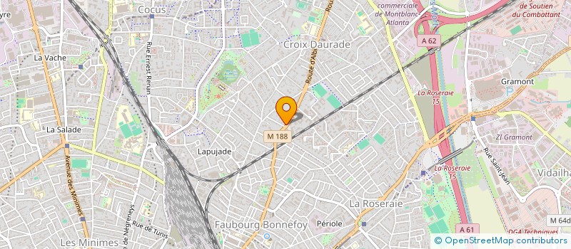 localisation de l'entreprise MADAME LAURE PECOUT  TOULOUSE