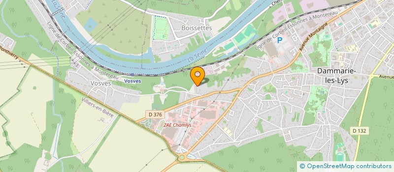 localisation de l'entreprise MADAME LAURE PELCA à DAMMARIE-LES-LYS