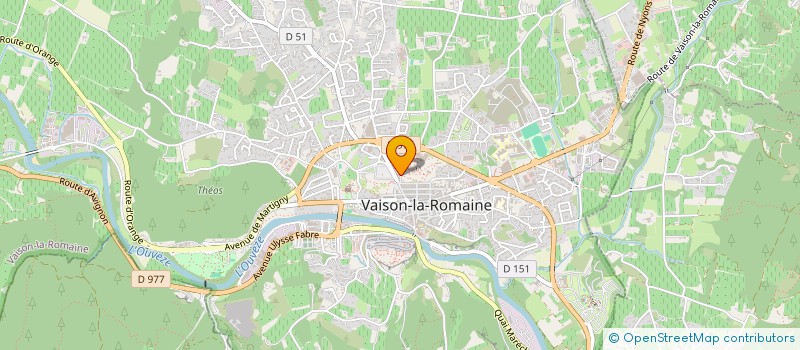 localisation de l'entreprise MADAME LAURE PELLIER  VAISON-LA-ROMAINE