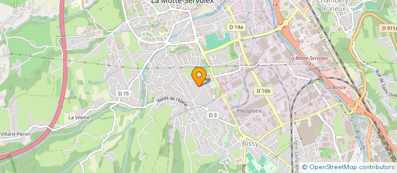 localisation de l'entreprise MADAME LAURE PENDOLA à LA MOTTE-SERVOLEX