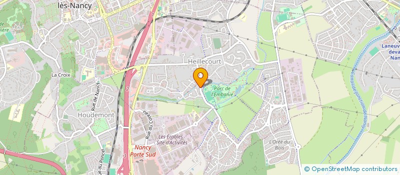 localisation de l'entreprise MADAME LAURE PEREIRA à HEILLECOURT