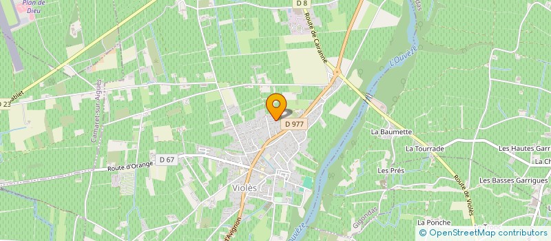 localisation de l'entreprise MADAME LAURE PERISSOUTTI  VIOLES