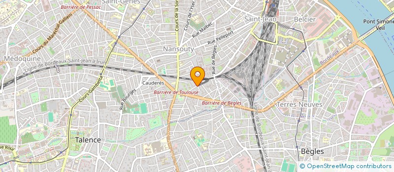 localisation de l'entreprise MADAME LAURE PERROT  BORDEAUX