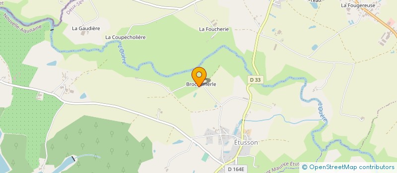 localisation de l'entreprise MADAME LAURE PETETIN  SAINT MAURICE ETUSSON