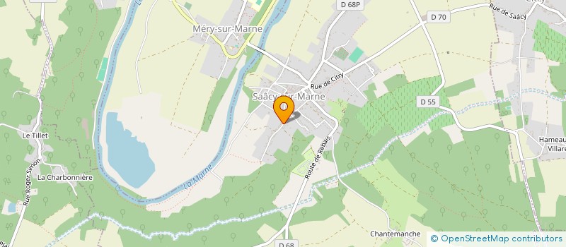 localisation de l'entreprise MADAME LAURE PETRE  SAACY-SUR-MARNE