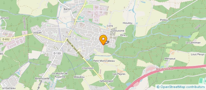 localisation de l'entreprise MADAME LAURE PHELEBON  TOSSE