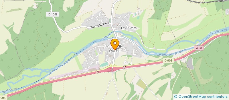 localisation de l'entreprise MADAME LAURE PITOIS  FLEUREY-SUR-OUCHE