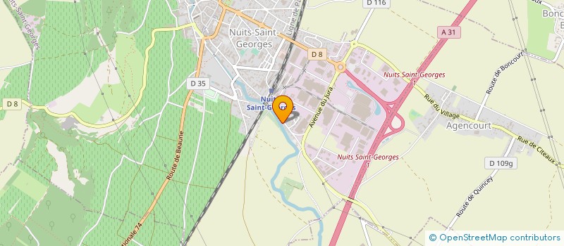 localisation de l'entreprise MADAME LAURE PITOISET  NUITS-SAINT-GEORGES