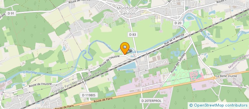 localisation de l'entreprise MADAME LAURE PLANAS  SAINT-MARS-LA-BRIERE