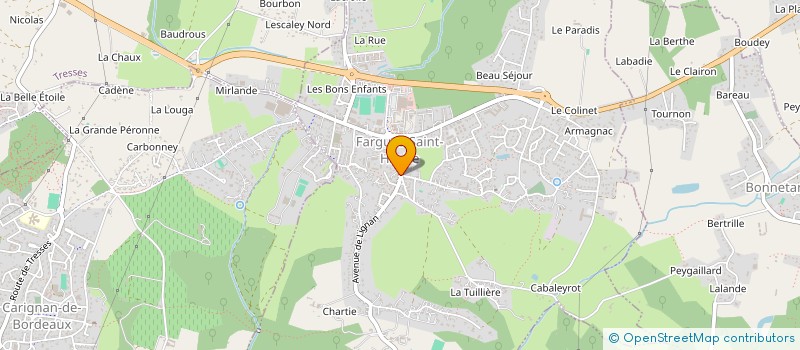 localisation de l'entreprise MADAME LAURE PLARD  FARGUES-SAINT-HILAIRE