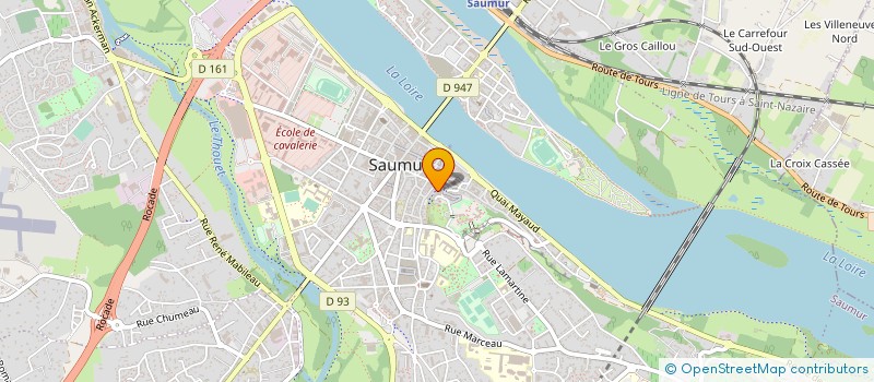 localisation de l'entreprise MADAME LAURE PLASSAIS  SAUMUR
