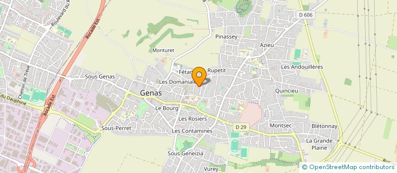 localisation de l'entreprise MADAME LAURE POINDEXTRE à SEREZIN-DU-RHONE