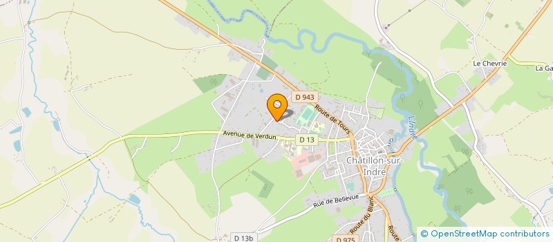 localisation de l'entreprise MADAME LAURE PONNELLE à CHATILLON-SUR-INDRE