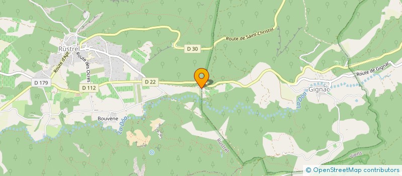 localisation de l'entreprise MADAME LAURE PONTET  RUSTREL