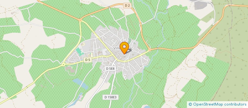 localisation de l'entreprise MADAME LAURE POPHILLAT  VILLEVEYRAC