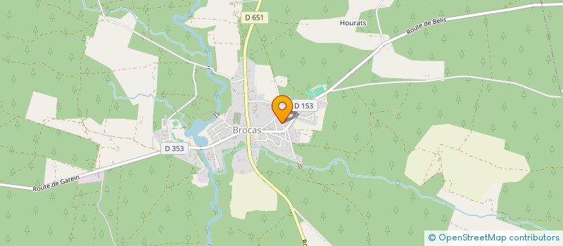 localisation de l'entreprise MADAME LAURE POUYFAUCON  BROCAS