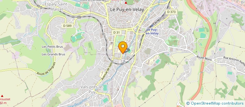 localisation de l'entreprise MADAME LAURE POUZOL à LE PUY-EN-VELAY
