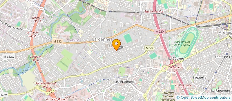 localisation de l'entreprise MADAME LAURE PRIMOT à TOULOUSE
