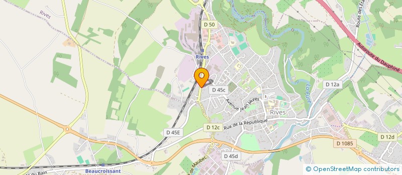 localisation de l'entreprise MADAME LAURE PROST  RIVES