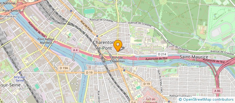 localisation de l'entreprise MADAME LAURE PUCHE  CHARENTON-LE-PONT