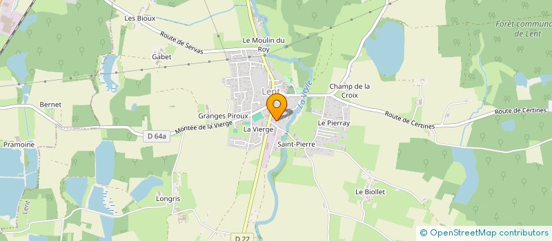 localisation de l'entreprise MADAME LAURE PUEYO  LENT