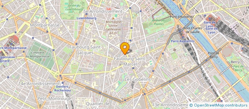 localisation de l'entreprise MADAME LAURE QUIVY  PARIS