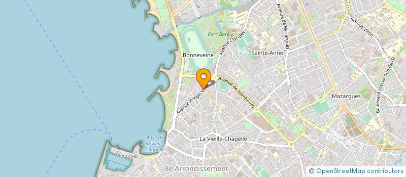 localisation de l'entreprise MADAME LAURE RAFFINI à MARSEILLE