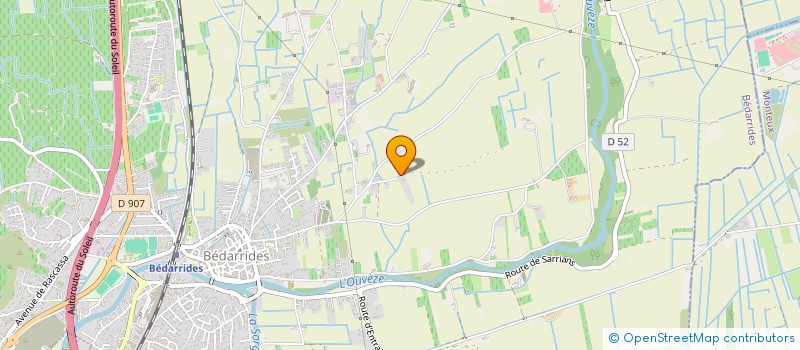 localisation de l'entreprise MADAME LAURE RECORDIER  BEDARRIDES