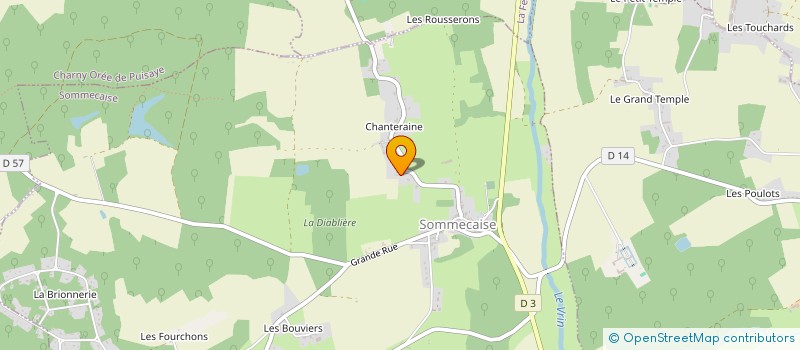 localisation de l'entreprise MADAME LAURE-REINE DELAGOUTTE  SOMMECAISE