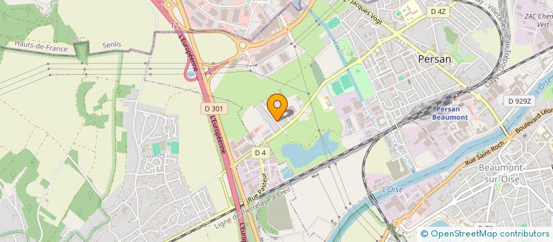 localisation de l'entreprise MADAME LAURE RENCUREL  PERSAN