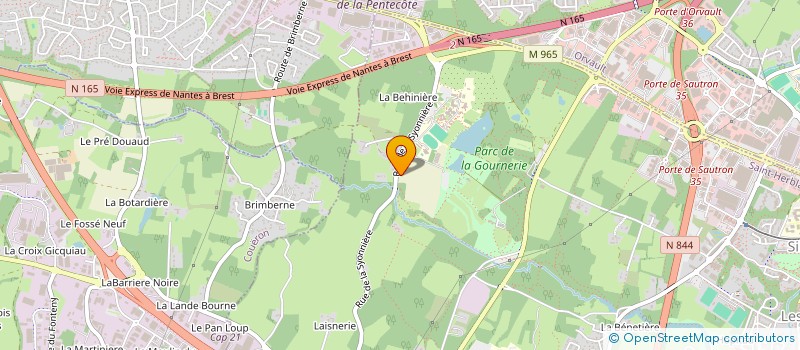 localisation de l'entreprise MADAME LAURE RICHARD  SAINT-HERBLAIN