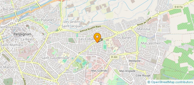 localisation de l'entreprise MADAME LAURE RICHER à PERPIGNAN