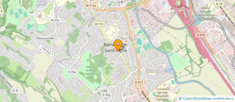 localisation de l'entreprise MADAME LAURE RICHEUX  RAMONVILLE-SAINT-AGNE