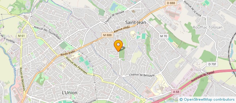localisation de l'entreprise MADAME LAURE RIOBE à L'UNION
