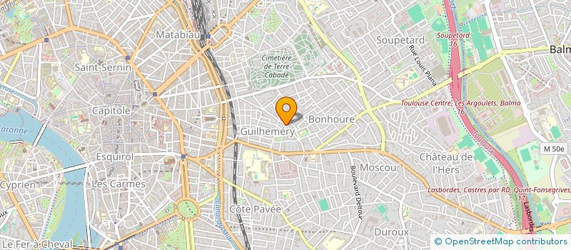 localisation de l'entreprise MADAME LAURE RISTORCELLI à TOULOUSE