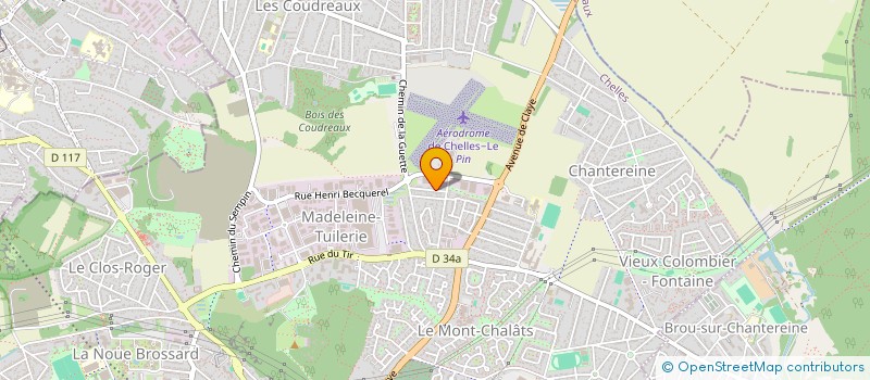 localisation de l'entreprise MADAME LAURE ROCHCONGAR  CHELLES