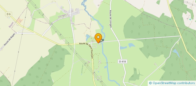 localisation de l'entreprise MADAME LAURE ROGUET  SAINT-DIDIER-LA-FORET