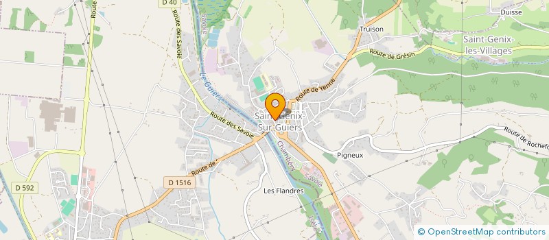 localisation de l'entreprise MADAME LAURE ROSENSTIEL à SAINT-GENIX-LES-VILLAGES