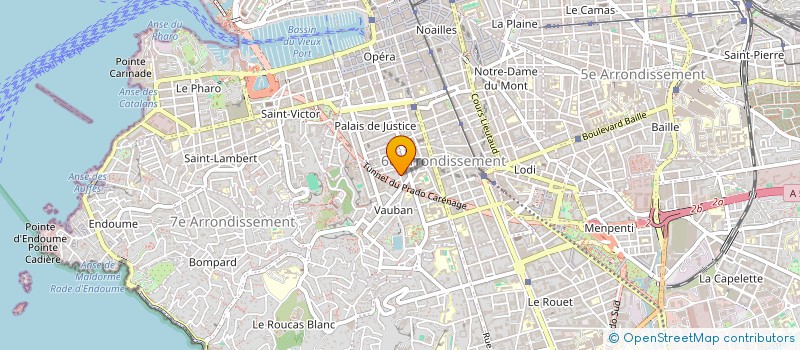 localisation de l'entreprise MADAME LAURE ROUCHES à MARSEILLE