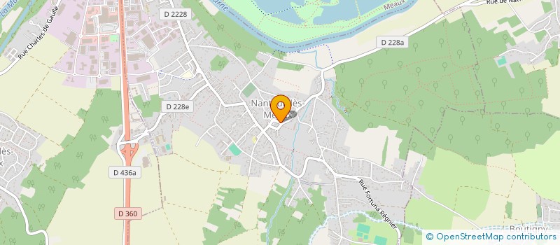 localisation de l'entreprise MADAME LAURE ROUSSEAU à NANTEUIL-LES-MEAUX