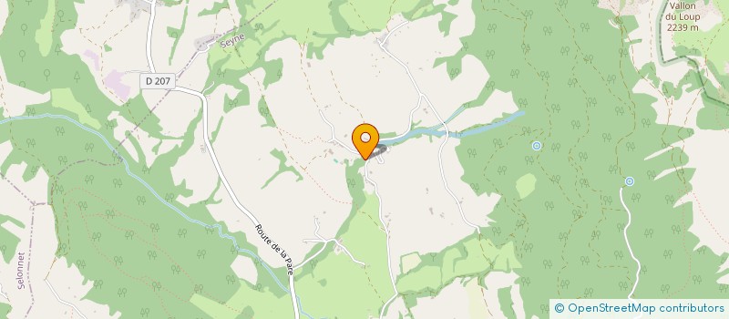 localisation de l'entreprise MADAME LAURE ROUSSET  SEYNE